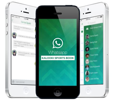 WhatsApp Betting by Kalooki Sportsbook .